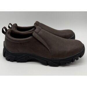 Roper Shoes Men's Sz 8.5 Brown Cotter Performance Slip-On Wear The West